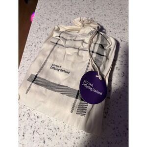 New doTERRA DIFFUSING GARLAND 9’ Organic Wool Made In Nepal Ivory New In Bag